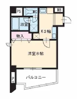 エストレヤビル【3階】の間取り
