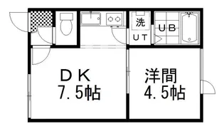 メゾンドF2【2階】の間取り