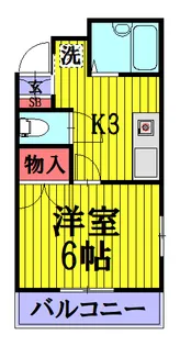 グリーン キャッスル【2階】の間取り