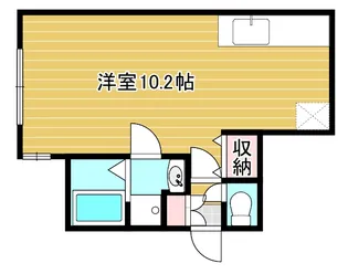 アビシニアン【2階】の間取り