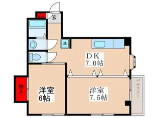 白岩ビル【3階】の間取り