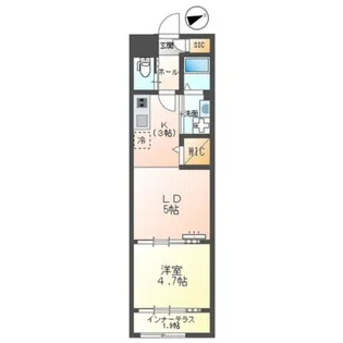 ソラリス【2階】の間取り