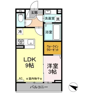 グラーツ【2階】の間取り