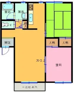 アメイジンググレイス【2階】の間取り