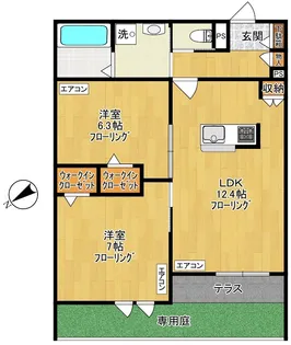 ゲートフロント【1階】の間取り