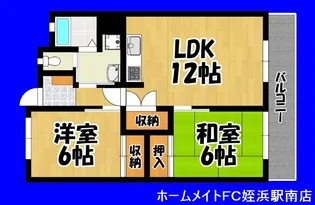 大産原ビル【5階】の間取り