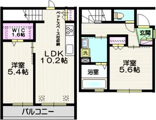 メゾン KEYの間取り