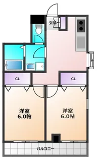 丸泰桜町ビル【4階】の間取り
