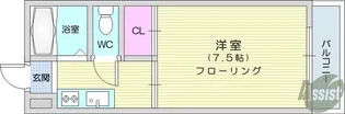 シャイニングプラザ佐竹【4階】の間取り