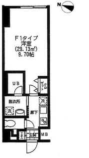 バレーヌ大森山王の間取り