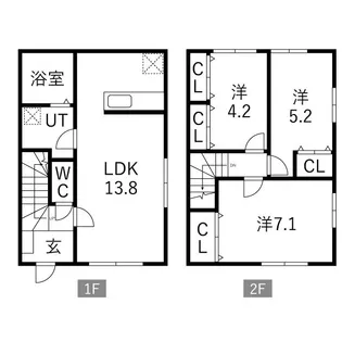 Comfort青山(コンフォートアオヤマ)の間取り