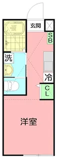 パシフィックオーシャン国府津【2階】の間取り