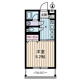 adagio【3階】の間取り