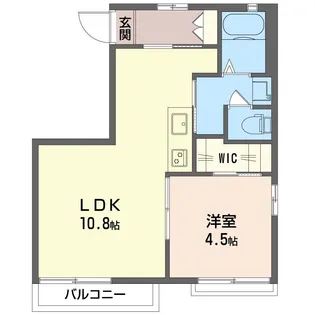 コーポサツキB【2階】の間取り