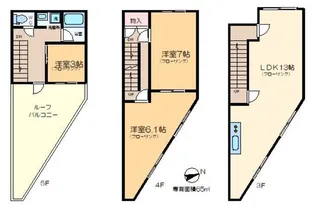 ABOGAビル【3階】の間取り