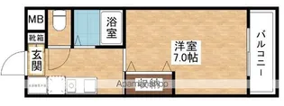 グランメール東淀川【3階】の間取り