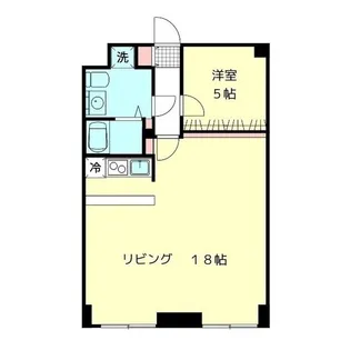 NICアーバンプラザ天王町【5階】の間取り