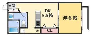 メゾン・ド・スーリール【1階】の間取り
