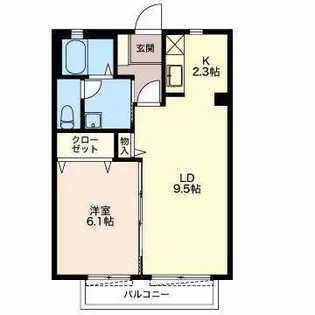 KTハウス【2階】の間取り