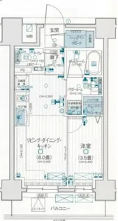 デュオステージ海老名II【11階】の間取り