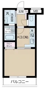 コレディパーチェ アカバネニシガオカ【2階】の間取り