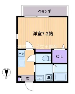 プリムス笹塚【2階】の間取り