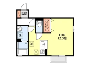 サン・エイトII【2階】の間取り
