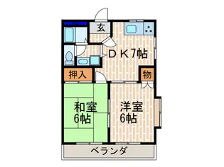 サンパレス88【3階】の間取り