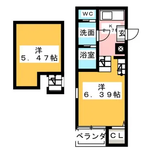 Stage松原町【1階】の間取り