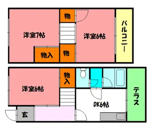 第1春陽マンションの間取り
