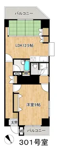 メルシー大森東【3階】の間取り