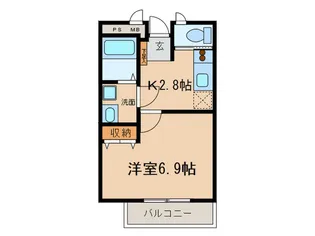 ホワイトハウス【1階】の間取り