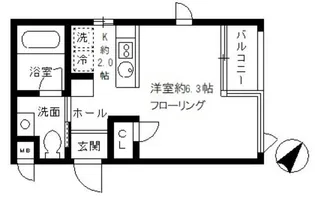 グランアセット月島【3階】の間取り