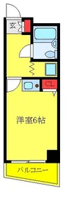 シティパレスアライ【5階】の間取り