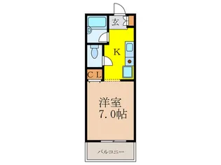 THE33【3階】の間取り