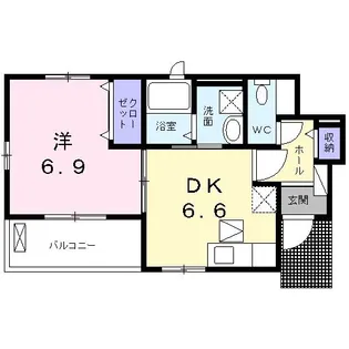 コンフォート 7【1階】の間取り