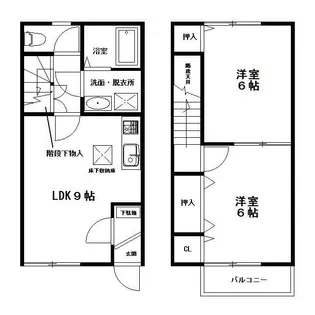 エクセルYOSHIDAの間取り