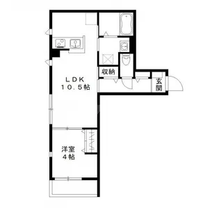 ポラリス【1階】の間取り