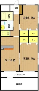 マエストロ伊勢【1階】の間取り