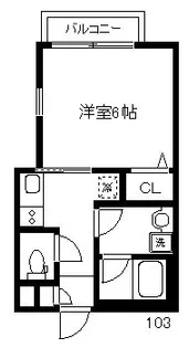 グレースHIRO【1階】の間取り
