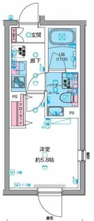 GENOVIA高円寺II【3階】の間取り
