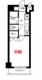スカイコート田園調布【1階】の間取り