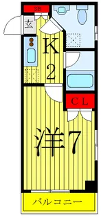 グランティアラ浮間PARK【3階】の間取り