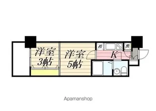No.82 CLUB ORIENT BLD.EMPRESS【2階】の間取り
