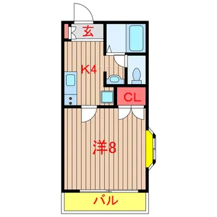 モン・シャトー習志野台【3階】の間取り