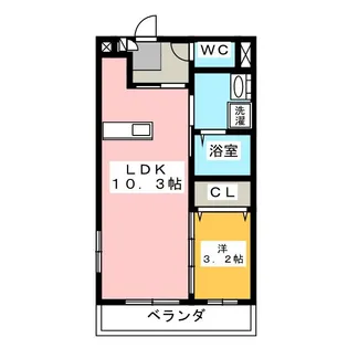 La mia casa【1階】の間取り