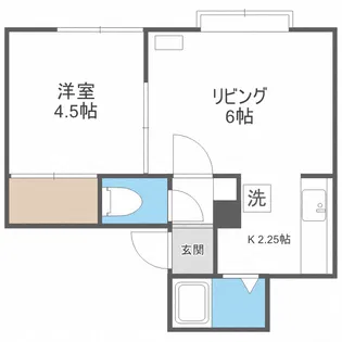 ノースペガサス弐番館【3階】の間取り