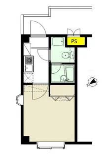清水学生会館B館【2階】の間取り