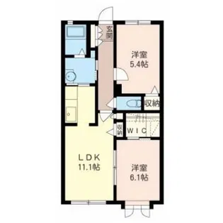 グランベリー【2階】の間取り