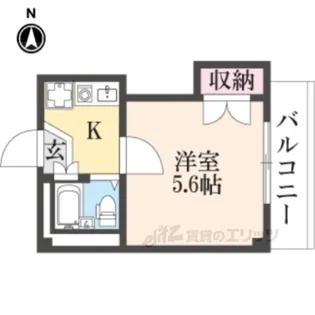 レオパレス光善寺第2【2階】の間取り